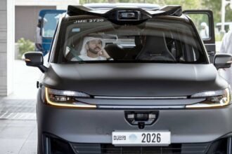 Dubai Driverless Taxis