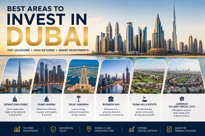 Best Areas to Invest in Dubai Ultimate Guide For It 1 Best Areas to Invest in Dubai