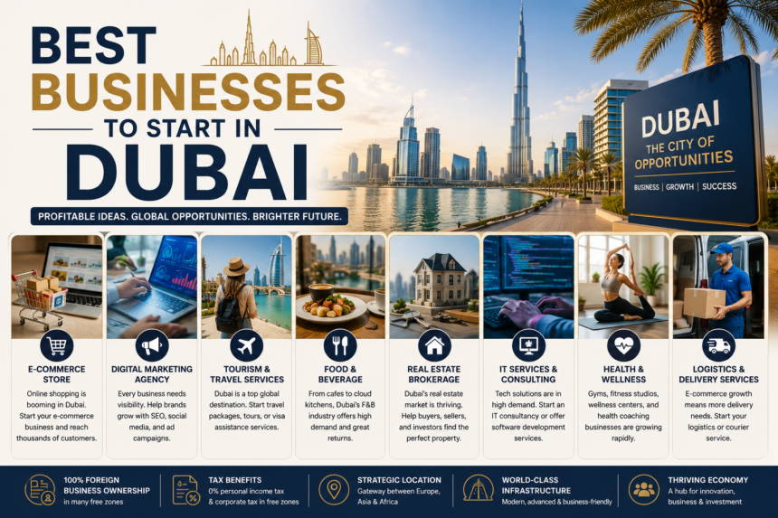 Best Businesses to Start in Dubai