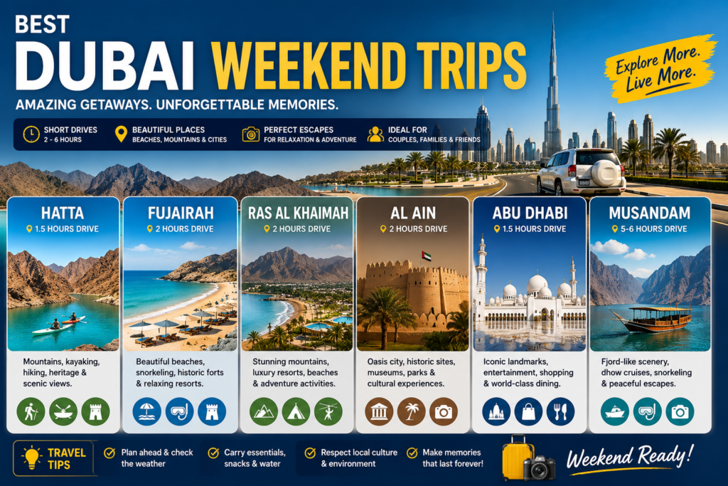 Best Dubai Weekend Trips