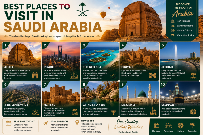 Best Places to Visit Saudi Arabia