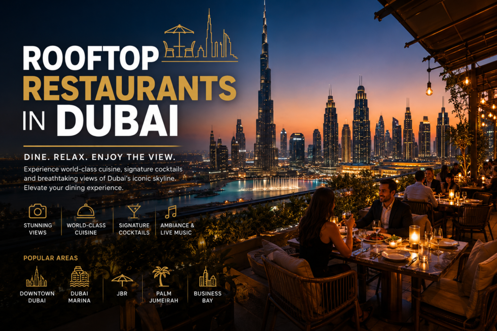 Best Rooftop Restaurants in Dubai You Must Try to Visit 2 Rooftop Restaurants in Dubai