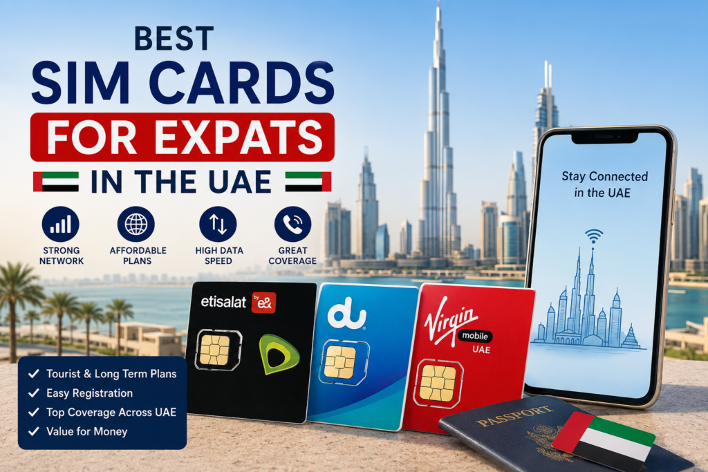 Best SIM Cards for Expats in the UAE
