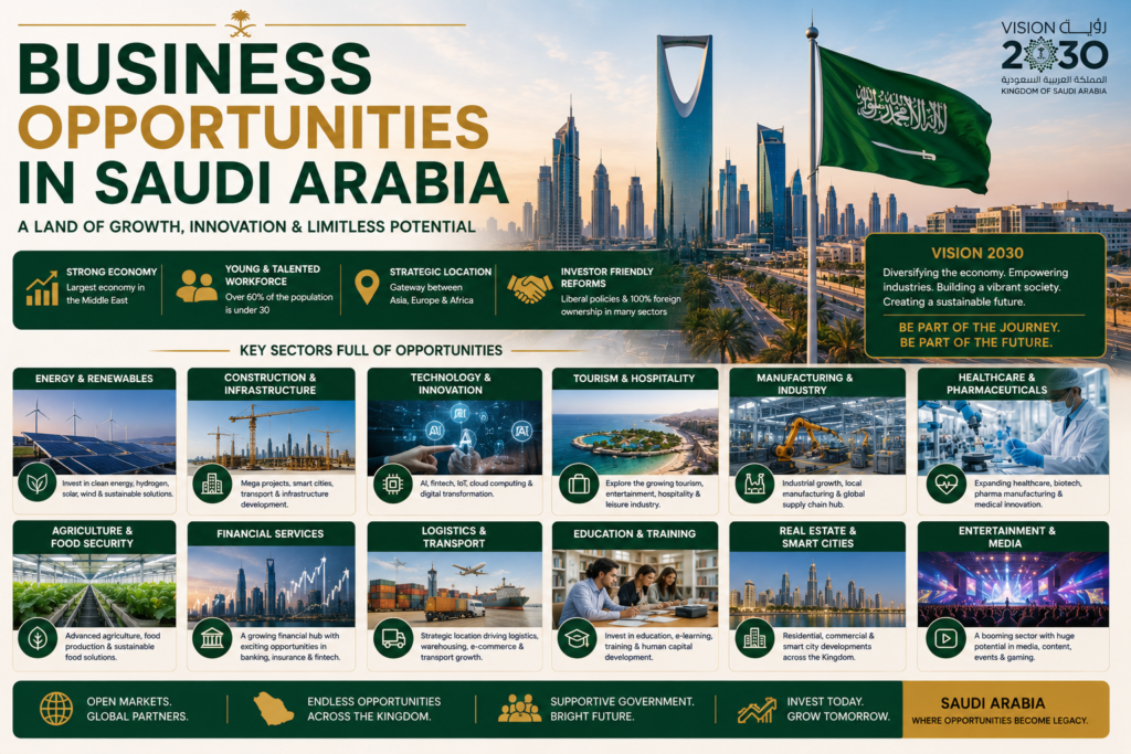 Business Opportunities in Saudi Arabia