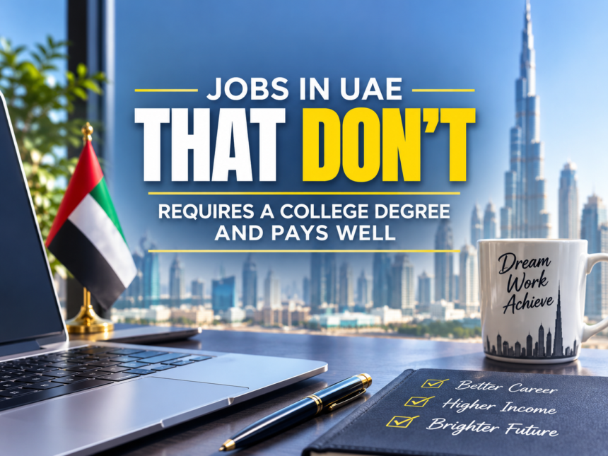 Jobs in Dubai Without a Degree Best Careers That Pay Well 1 Jobs in Dubai Without a Degree