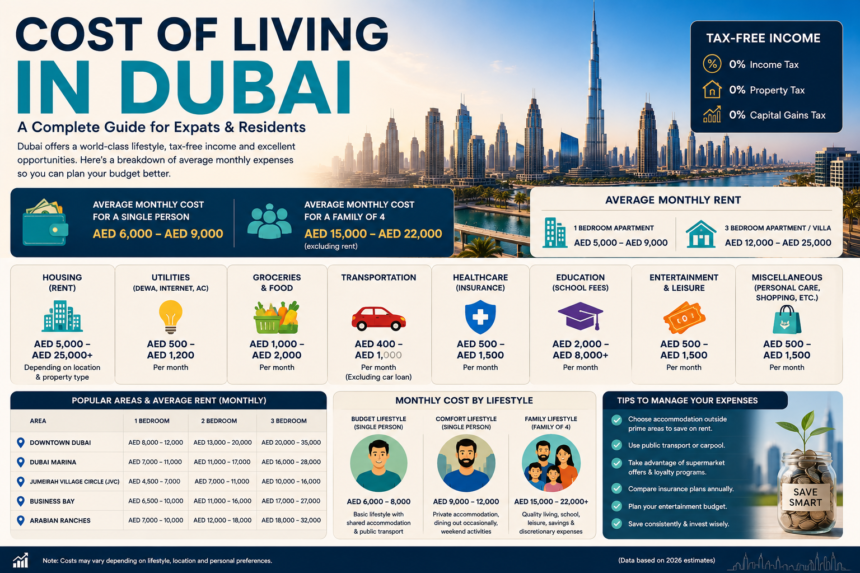 Cost of Living in Dubai