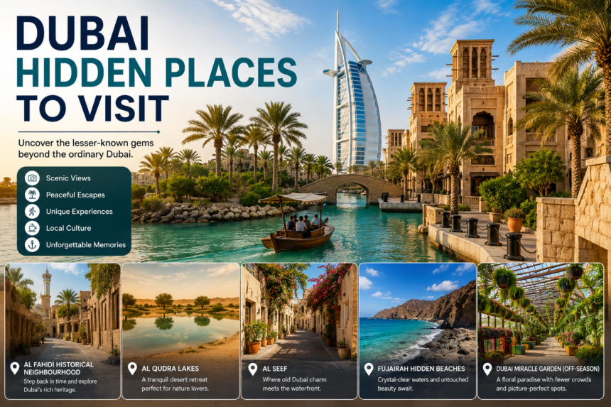 Dubai Hidden Places to Visit: Amazing Ultimate Guide to Secret Gems 1 Dubai Hidden Places to Visit