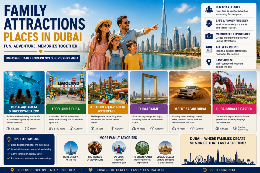 Best Family Attractions Places in Dubai Know Everything About It 1 Family Attractions Places in Dubai