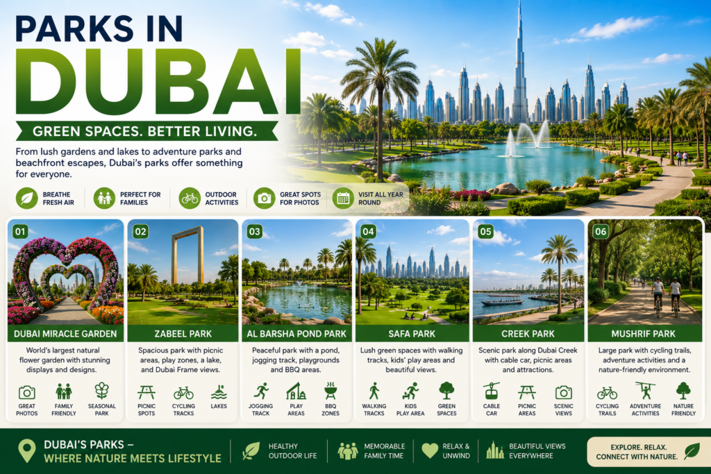 Parks in Dubai