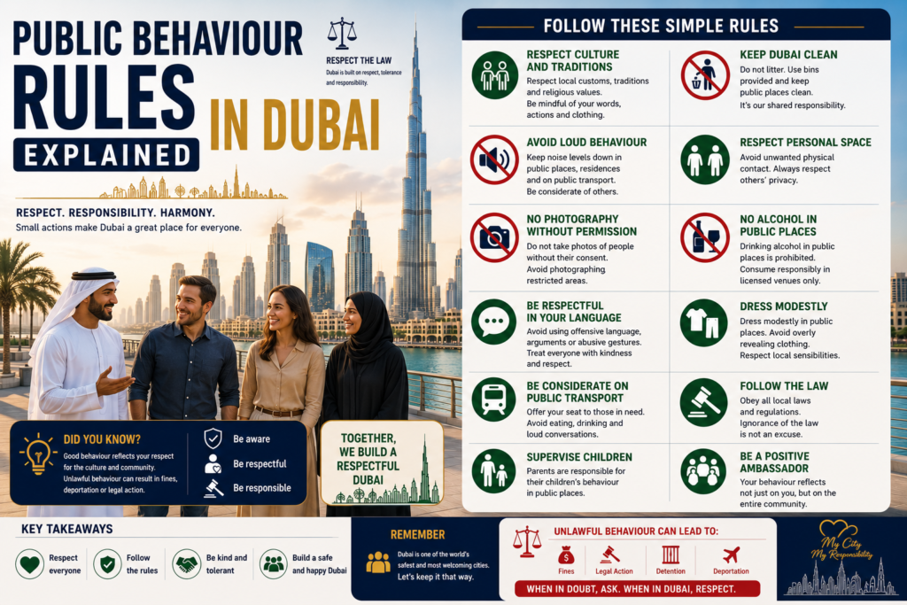 Public Behaviour Rules in Dubai
