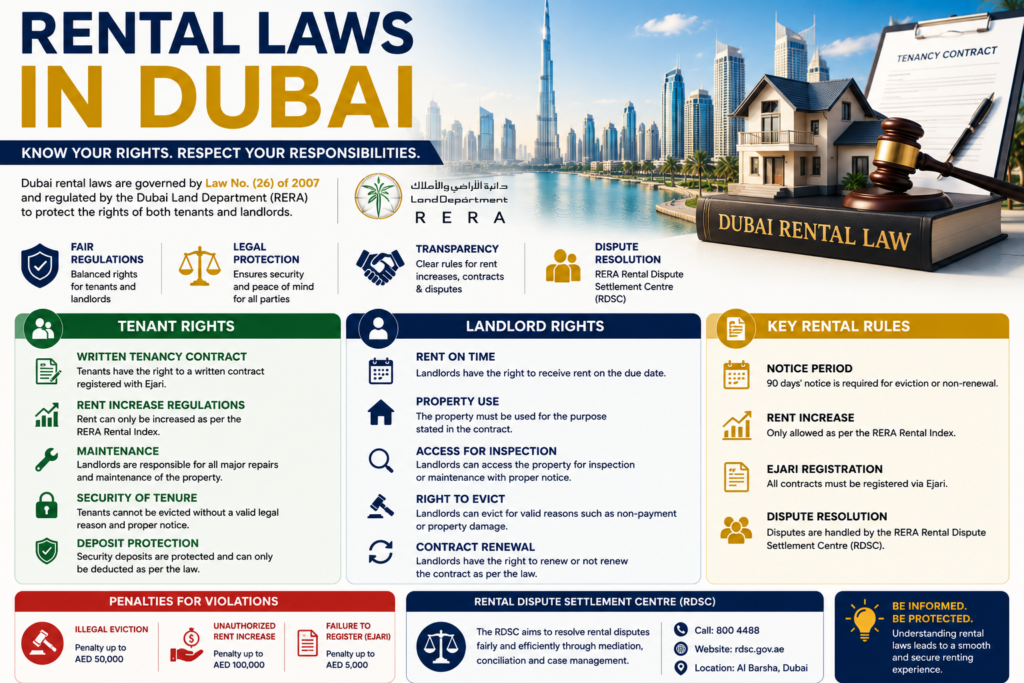 Rental Laws in Dubai