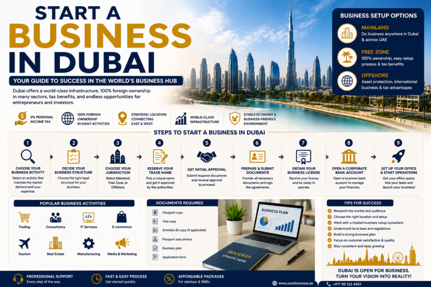 Start a Business in Dubai