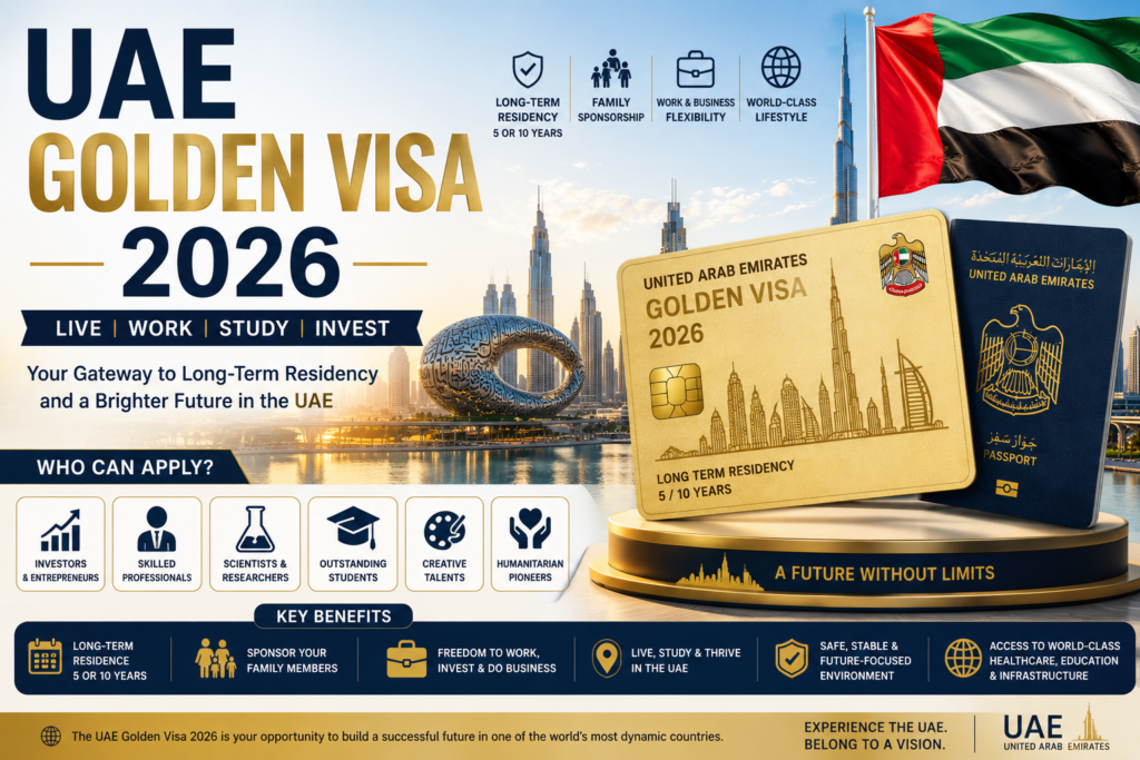 UAE Golden Visa 2 UAE Golden Visa 2026