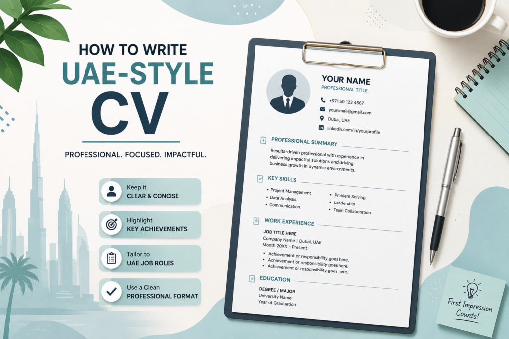 UAE-Style CV 