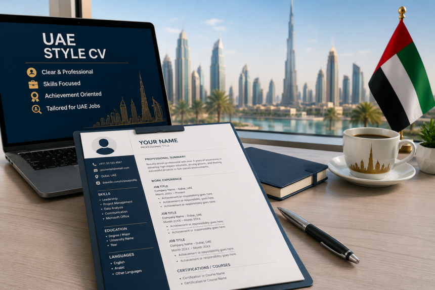 How to Write a UAE Style CV