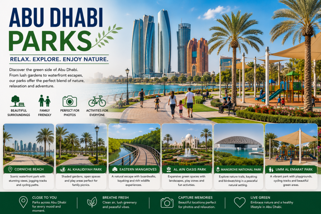 Best Parks in Abu Dhabi Outdoor Spaces to Enjoy Your Must Visit 3 Abu Dhabi Parks