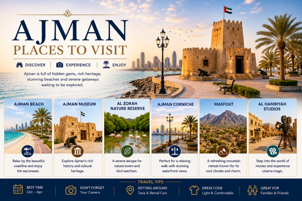 Best Places to Visit in Ajman For Perfect Getaway of an Unforgettable Experience 2 Ajman Places to Visit