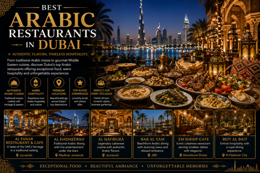 Best Arabic Restaurants in Dubai