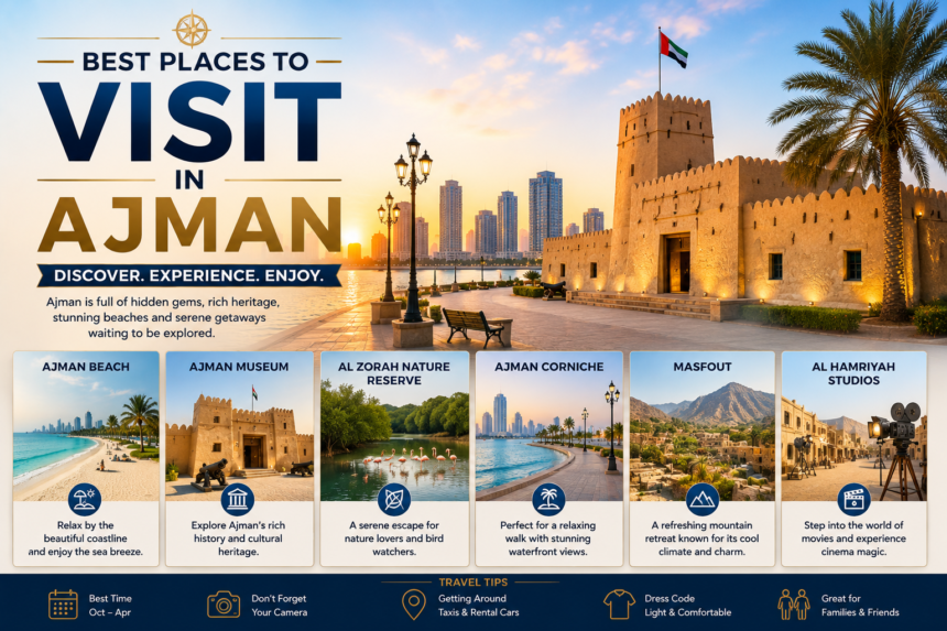 Best Places to Visit in Ajman For Perfect Getaway of an Unforgettable Experience 1 Best Places to Visit in Ajman