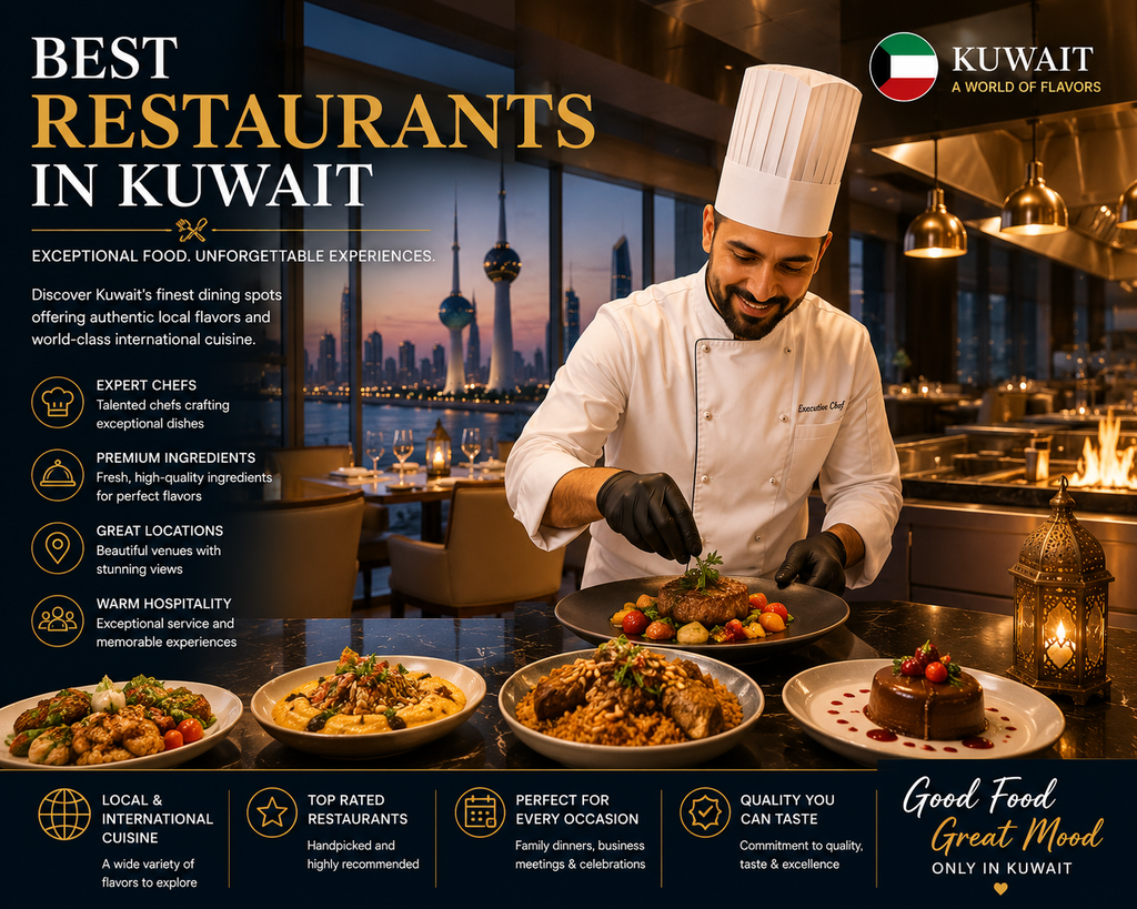 Best Restaurants in Kuwait: 15 Amazing Places to Eat in 2026 2 Best Restaurants in the Kuwait