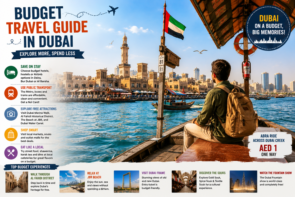 Budget Travel Guide in Dubai: 15 Smart Ways to Save Money 2 Budget Travel Guide in the Dubai