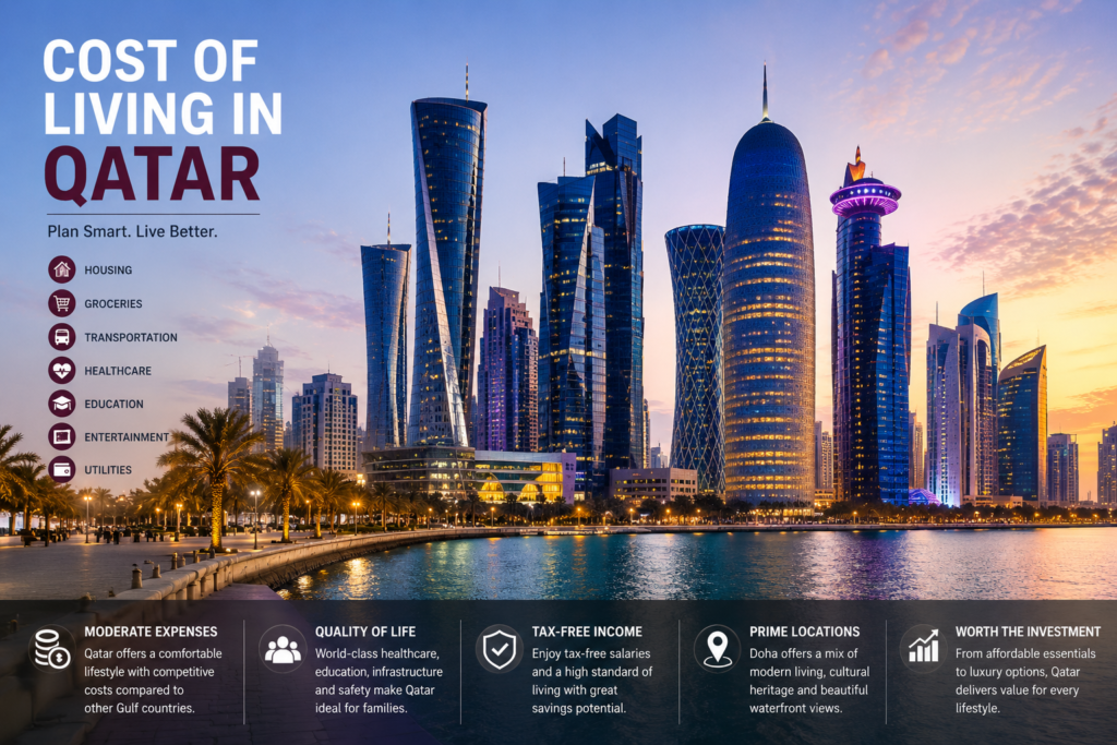Cost of Living in Qatar: Best Ultimate Expense Guide 2 Cost of Living in Qatar