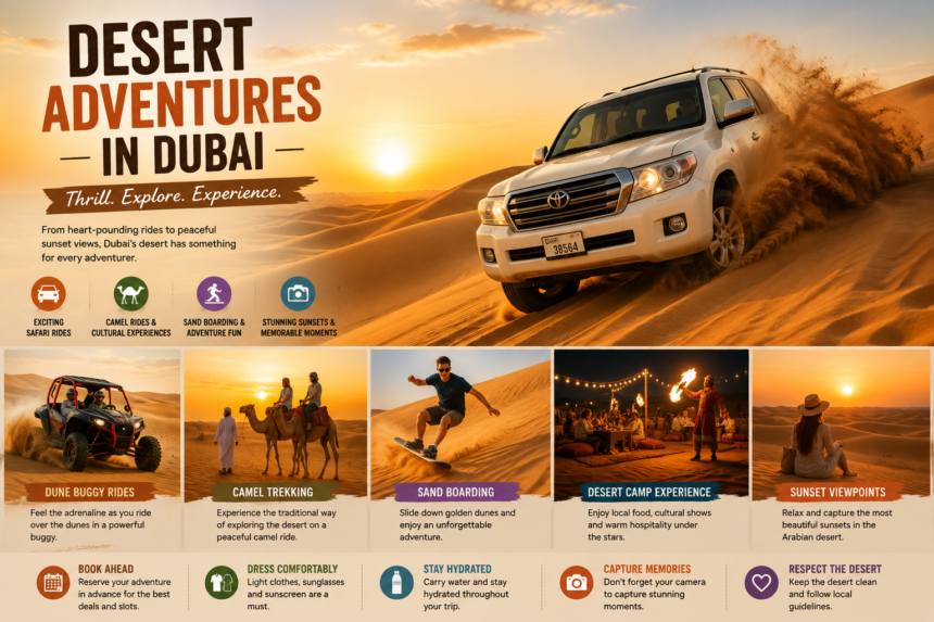 Desert Adventures in Dubai: 12 Amazing Experiences 1 Desert Adventures in Dubai
