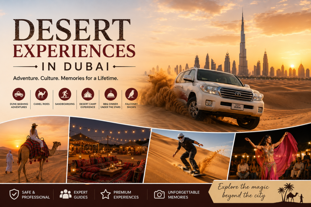 Best Desert Experiences in Dubai Perfect From Authentic to Premium Odyssey 2 Desert Experiences in Dubai