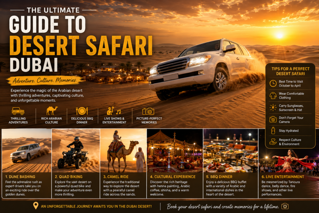 Guide to Desert Safari Dubai: Amazing Ultimate Adventure Experience 2 Desert Safari Dubai