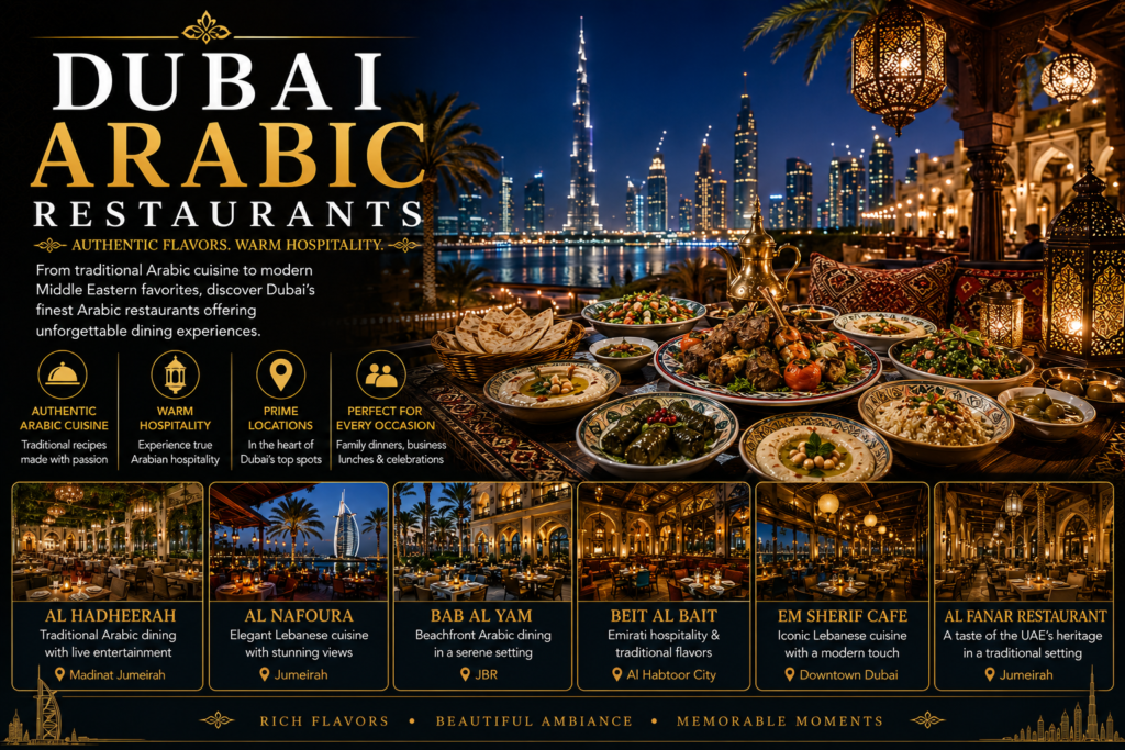 Dubai Arabic Restaurants