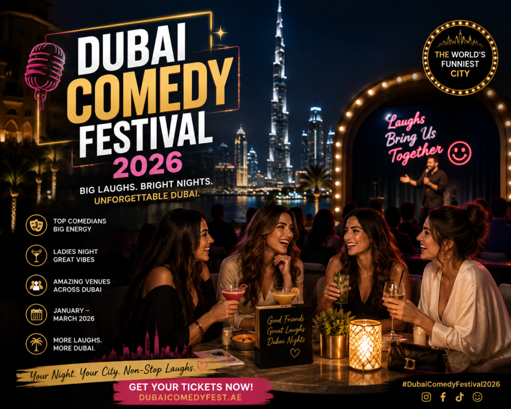 Dubai Comedy Festival 2026: Amazing Ultimate Comedy Guide 2 Dubai Comedy Festival 2026