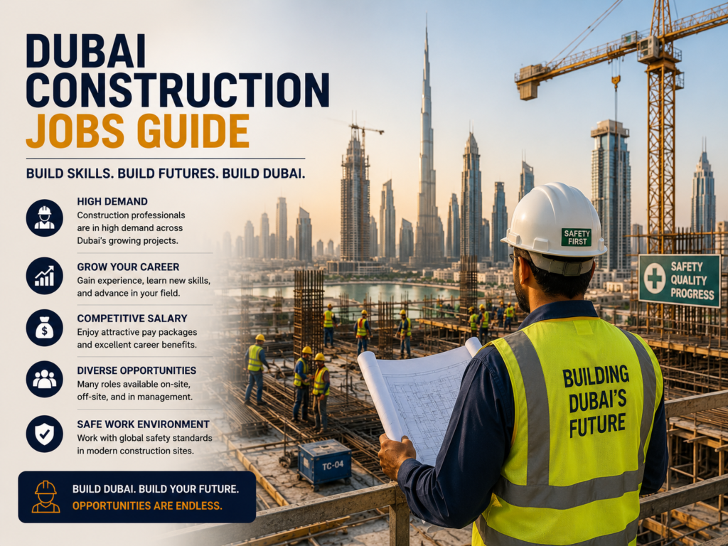 Dubai Construction Jobs Guide: Best Ultimate Career Guide 2 Dubai Construction Jobs