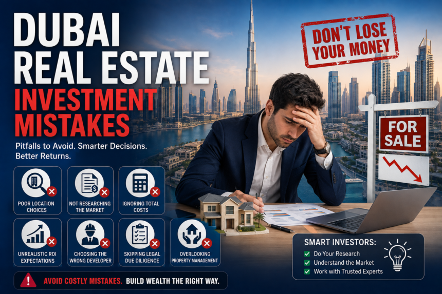 Dubai Real Estate Investment Mistakes Everything You Must Need to Know 1 Dubai Real Estate Investment Mistakes