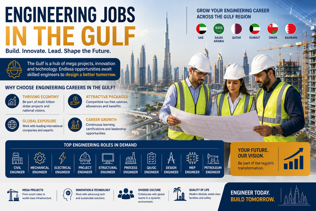 Engineering Jobs in Gulf: 12 Amazing Careers for 2026 2 Engineering Jobs in the Gulf