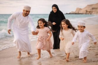 Family beaches in Oman