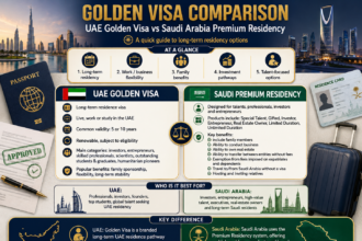 Golden Visa Comparison UAE vs Saudi Arabia