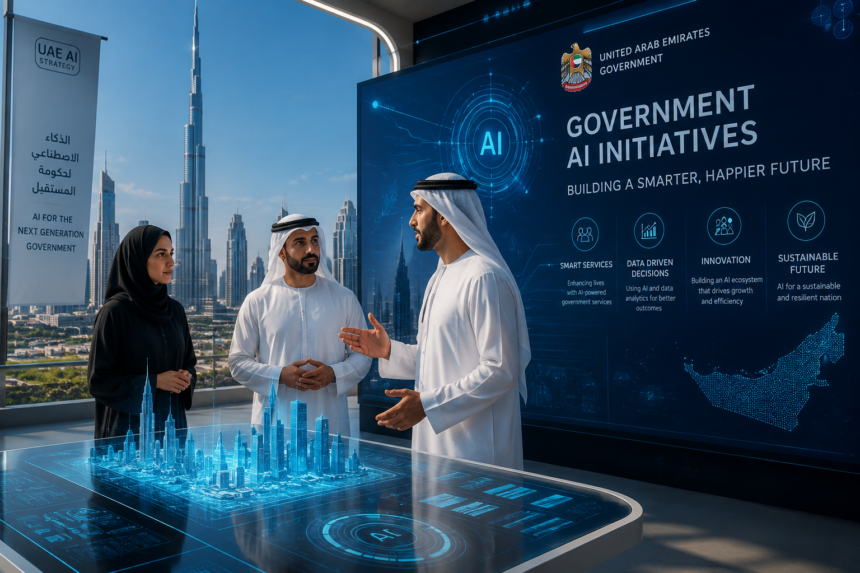 Government AI Initiatives : Complete UAE AI Guide 1 Government AI initiatives