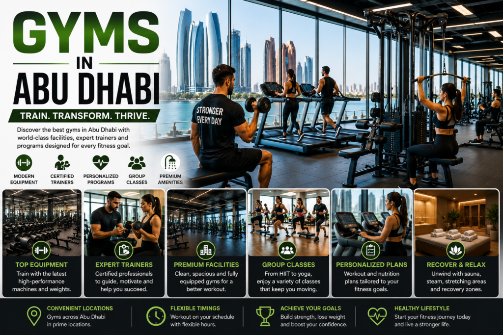 Best Gyms in Abu Dhabi Transform Your Fitness Journey Choose the Best One 2 Gyms in Abu Dhabi