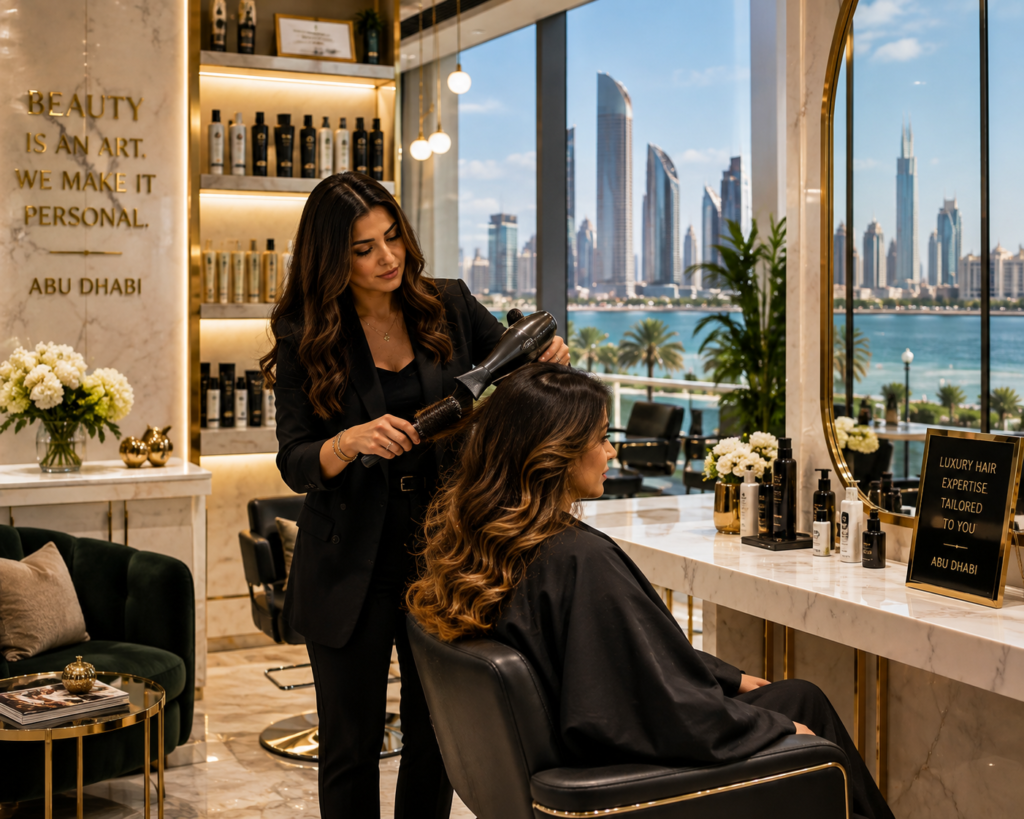 Hairdresser in Abu Dhabi