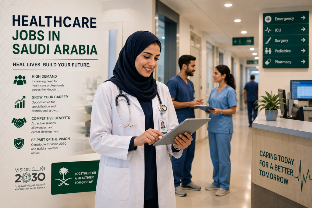 Healthcare Jobs in Saudi Arabia
