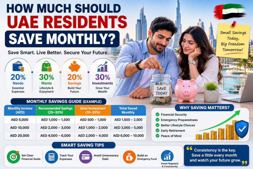 How Much Should UAE Residents Save Monthly