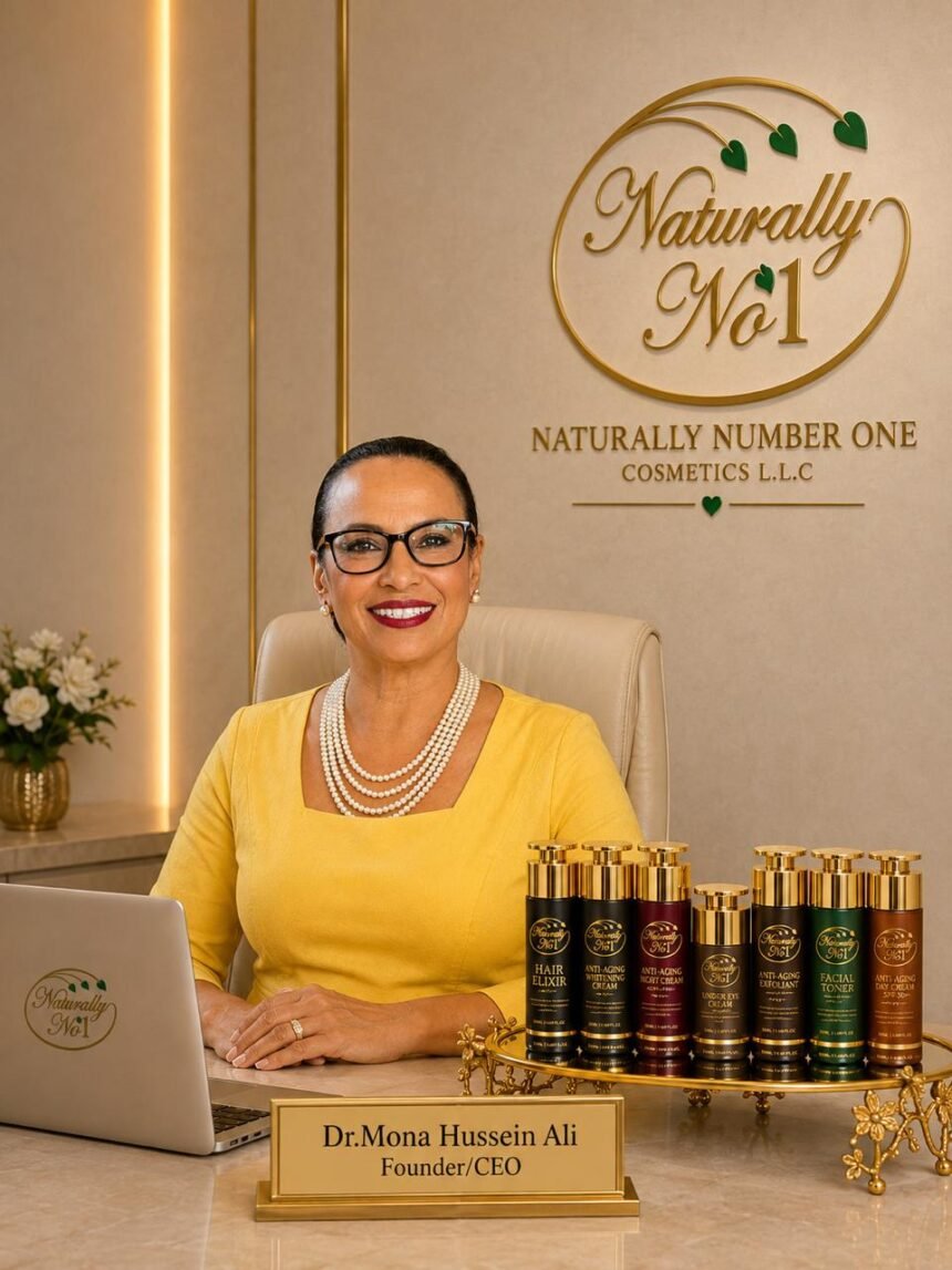 Mona Hussein Ali: Building a Natural Beauty Vision Through Science, Entrepreneurship and Creativity 1 Mona Hussein Ali