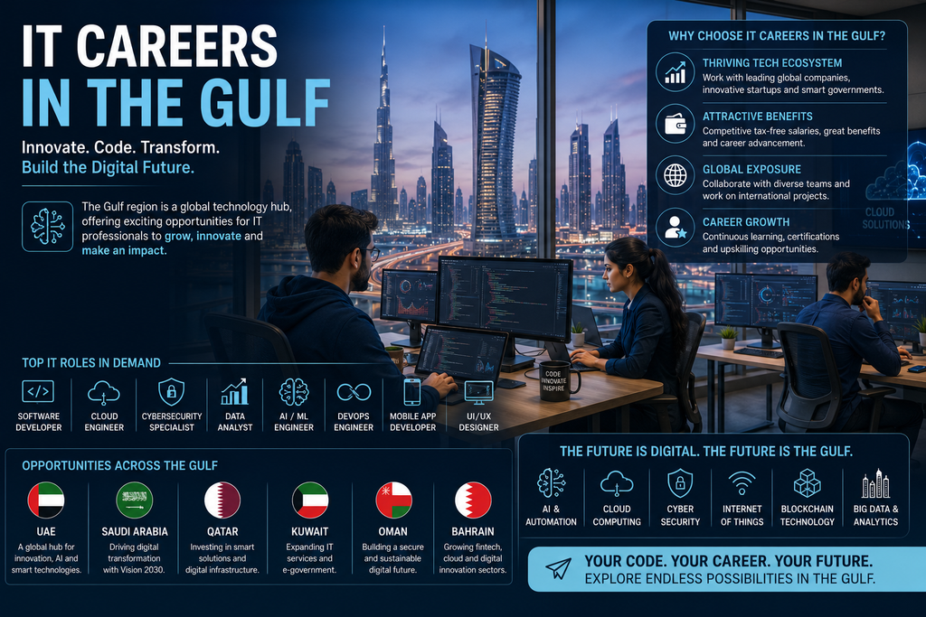 IT Careers in Gulf: 12 Amazing Tech Jobs for 2026 2 IT Careers in the Gulf