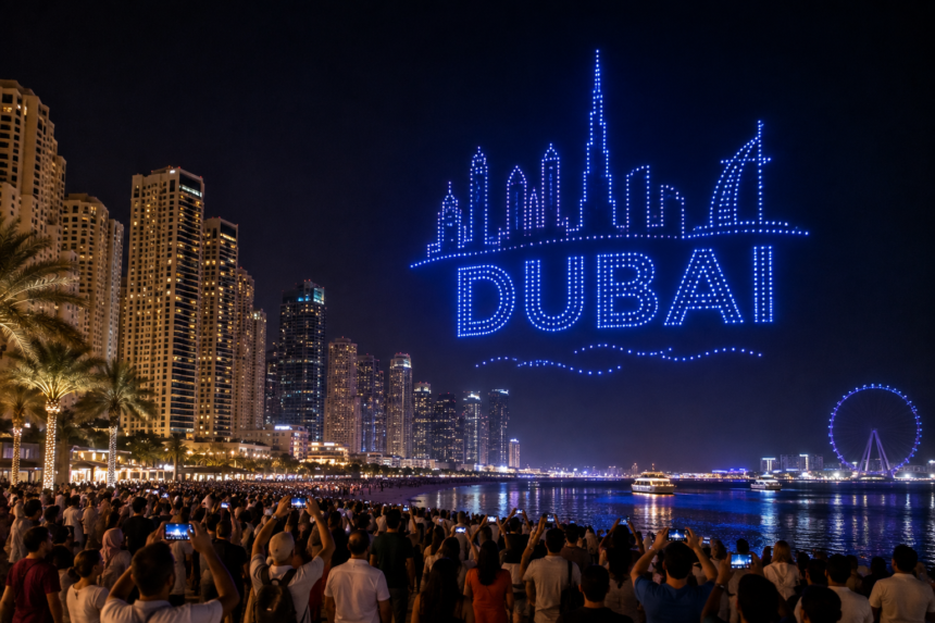 JBR Drone Show Dubai
