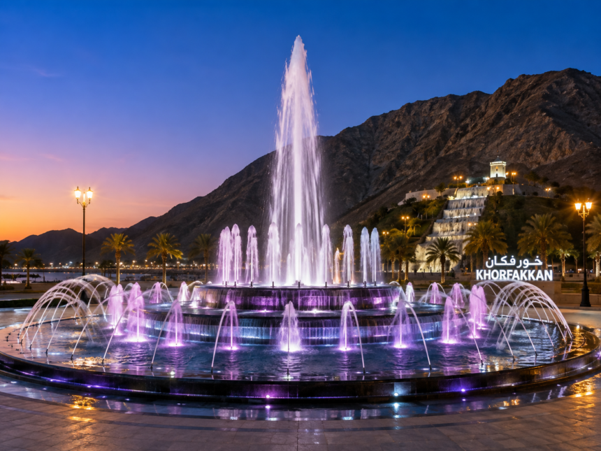 Khorfakkan Fountain: A Complete Guide to Sharjah’s Waterfront Attraction 1 Khorfakkan Fountain