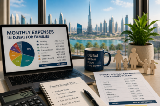 Monthly expenses in Dubai for families