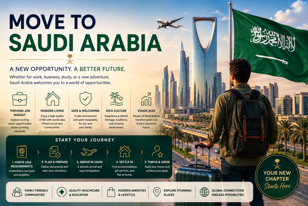 How to Move to Saudi Arabia? Full Practical Guide to the Life in Saudi Arabia 3 Move to Saudi Arabia
