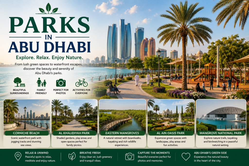 Best Parks in Abu Dhabi Outdoor Spaces to Enjoy Your Must Visit 2 Parks in Abu Dhabi