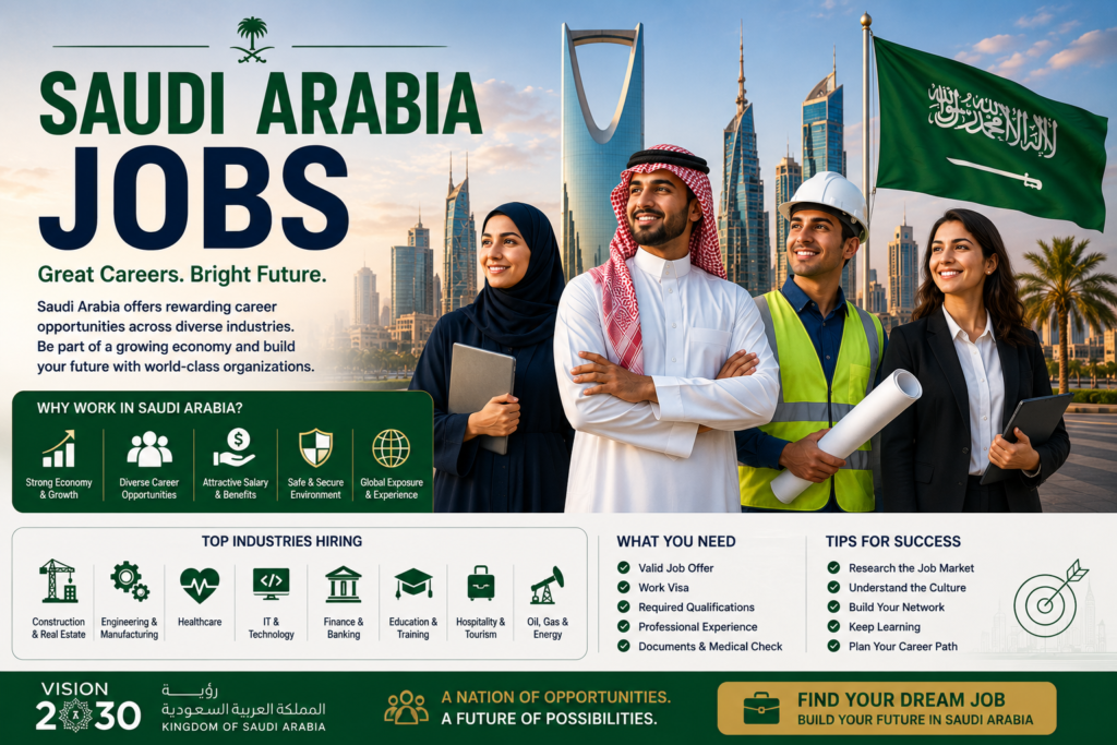 Working in Saudi Arabia Employment Contracts, Benefits What to Look For as an Expat 3 Saudi Arabia Jobs
