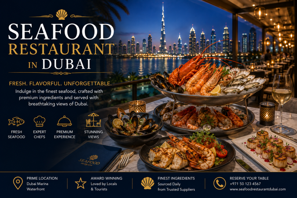 Best Seafood Restaurants in Dubai Delicious Seafood Experience You Must Try 3 Seafood Restaurants in Dubai